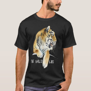 Siberian Tiger The Wild Life Wildlife Animal T-Shirt
