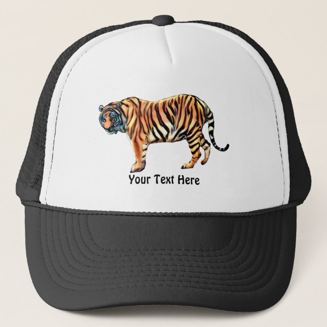 Siberian Tiger Trucker Hat (Front)