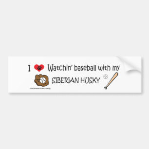 SIBERIANHUSKY BUMPER STICKER