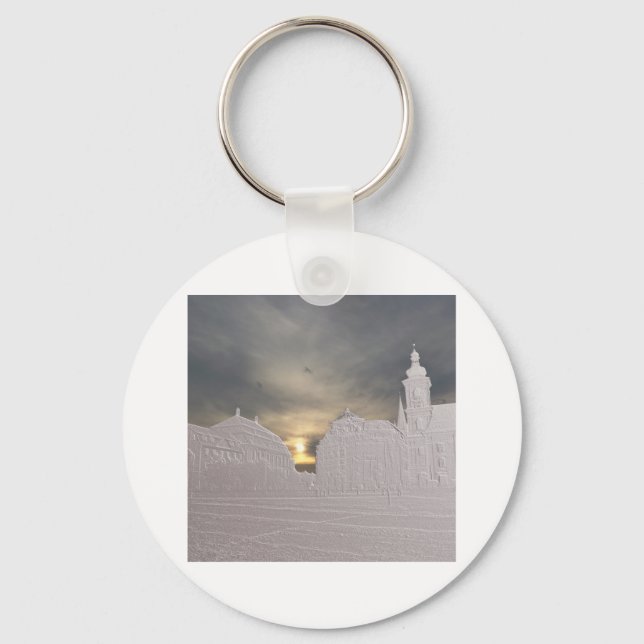 Sibiu basrelief key ring (Front)