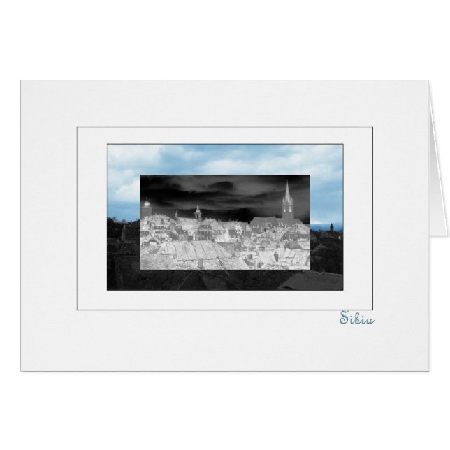 Sibiu Panorama View (Front Horizontal)