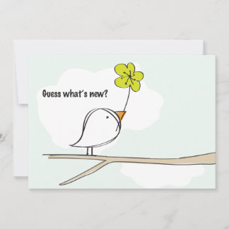 Sibling Birds Photo Pregnancy Announcement