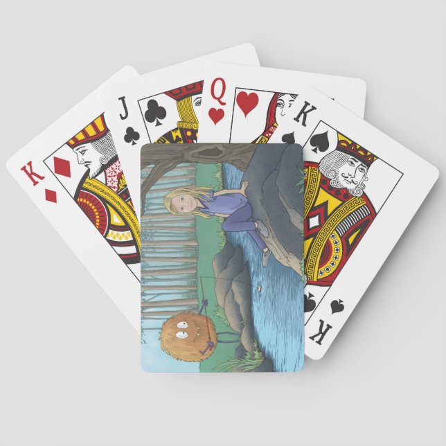  Siblings - Best Friends   Playing Cards (Back)