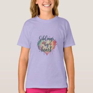 Siblings by heart T-Shirt