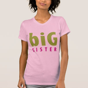 SIBLINGS COLLECTION - big sister {lime} T-Shirt