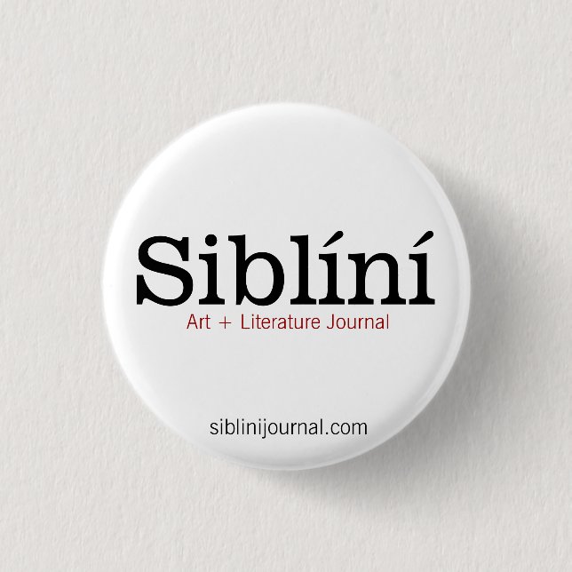 Siblíní Button (Front)