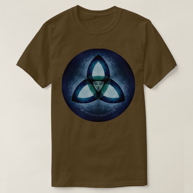 Sic Mundus Creatus Est Dark  T-Shirt (Design Front)