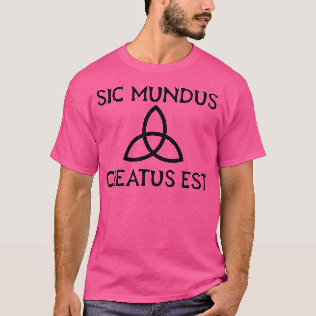 Sic Mundus Creatus Est T-Shirt (Front)