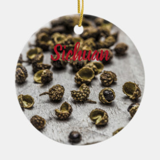 Sichuan Pepper Chinese Cuisine Ceramic Tree Decoration