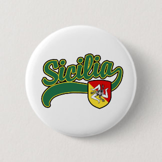 Sicilia 6 Cm Round Badge