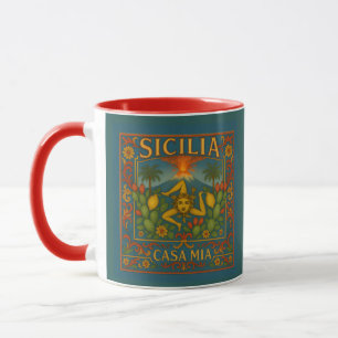 Sicilia Casa Mia Mug