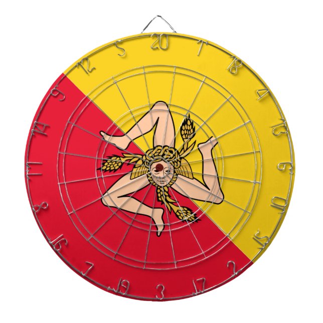 Sicilia Dartboard (Front)