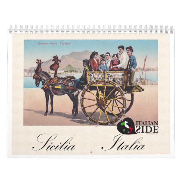 Sicilia - Italia Calendar (Cover)