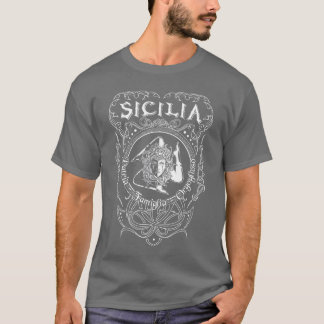 Sicilia Italyrinacria Heraldry Home Pride Family f T-Shirt