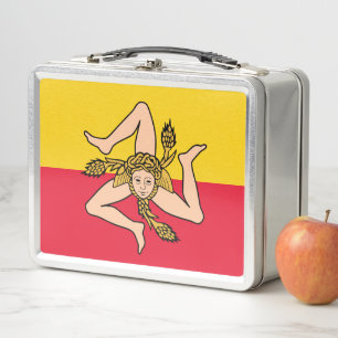 Sicilia Metal Lunch Box