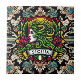 Sicilia Sicilian Design  Tile