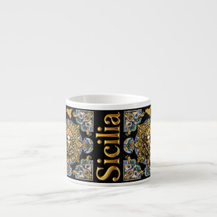 Sicilia Sicilian Pattern Espresso Cup