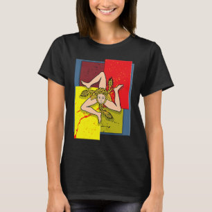 Sicilia Sicily I Trinacria Italian T-Shirt