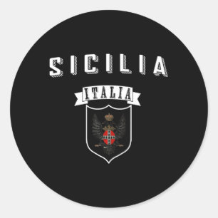 Sicilia Sicily Italy Classic Round Sticker