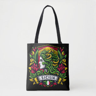 Sicilia Sicily Sicilian Tote Bag