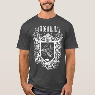 Sicilia Sicily Trinacria Design T-Shirt