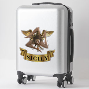 Sicilia Sicily Trinacria Symbol  Sticker