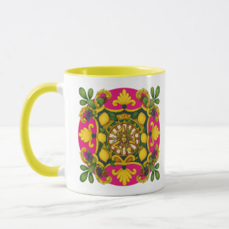 Sicilia Trinacria Sicilian design  Mug