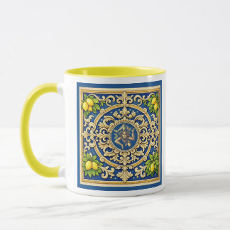 Sicilia Trinacria Sicilian design  Mug