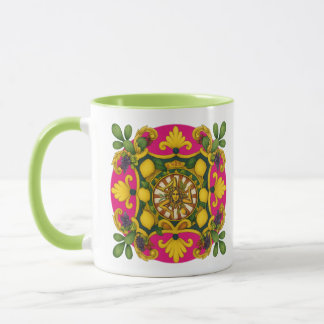 Sicilia Trinacria Sicilian design  Mug