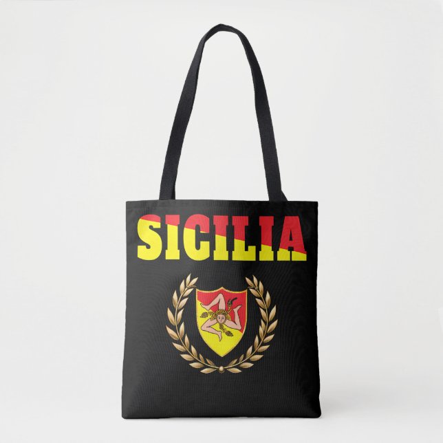 Sicilia Trinacria  Tote Bag (Front)