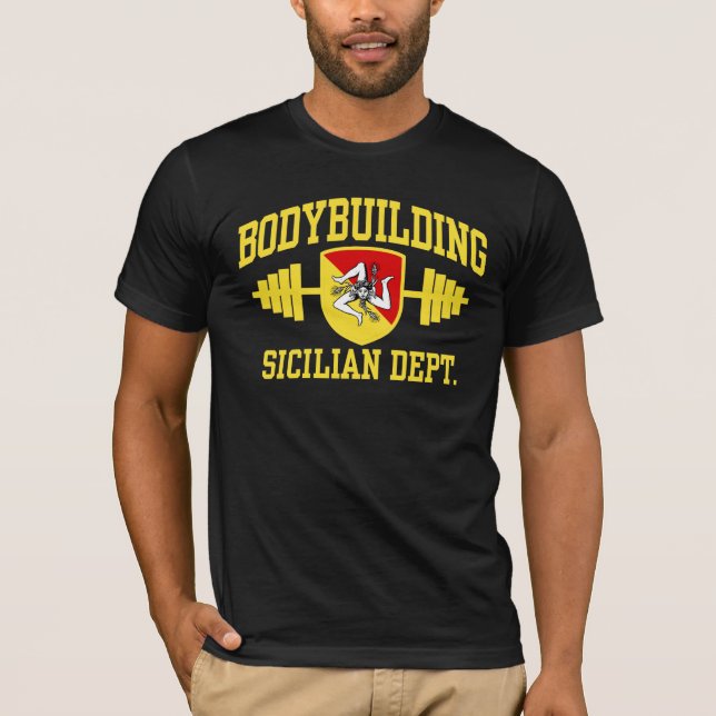 Sicilian Bodybuilder T-Shirt (Front)