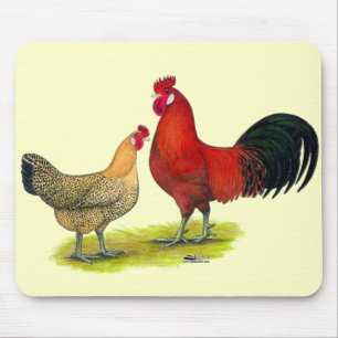 Sicilian Buttercup Chickens Mouse Mat
