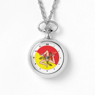 Sicilian Flag, Sicily trendy fashion /design watch