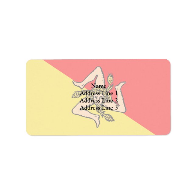 Sicilian, Italy Label (Front)