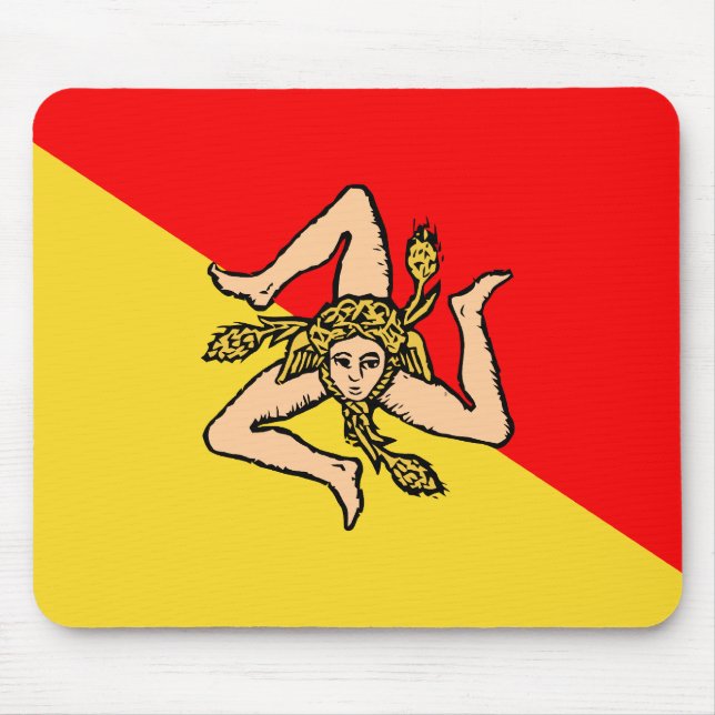 Sicilian, Italy Mouse Mat (Front)