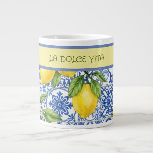 Sicilian Lemon Large Coffee Mug