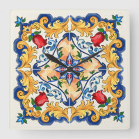 Sicilian Majolica Colourful Tile Pattern