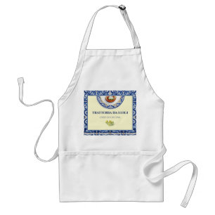 Sicilian Majolica Tile Arancini Standard Apron