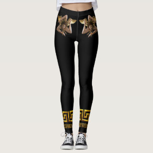Sicilian Medusa Athletic Leggings