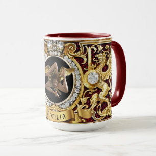 Sicilian Medusa Trinacria Gift Mug