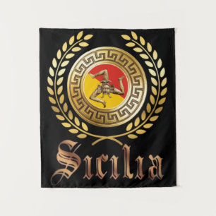 Sicilian Patriotic Tapestry