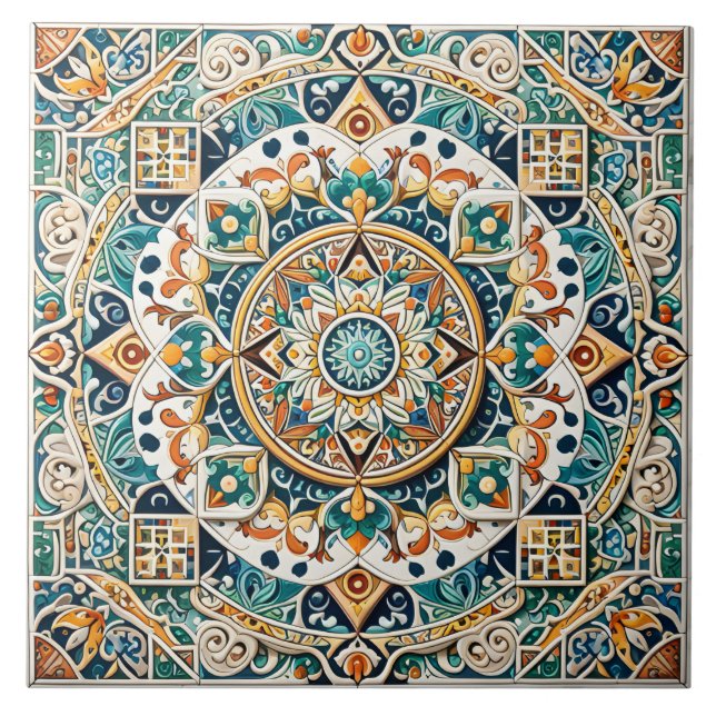 Sicilian pattern  tile (Front)