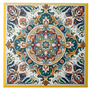 Sicilian pattern  tile