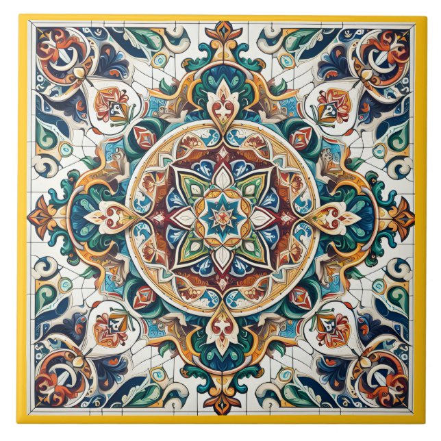 Sicilian pattern  tile (Front)