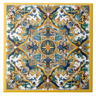 Sicilian pattern  tile