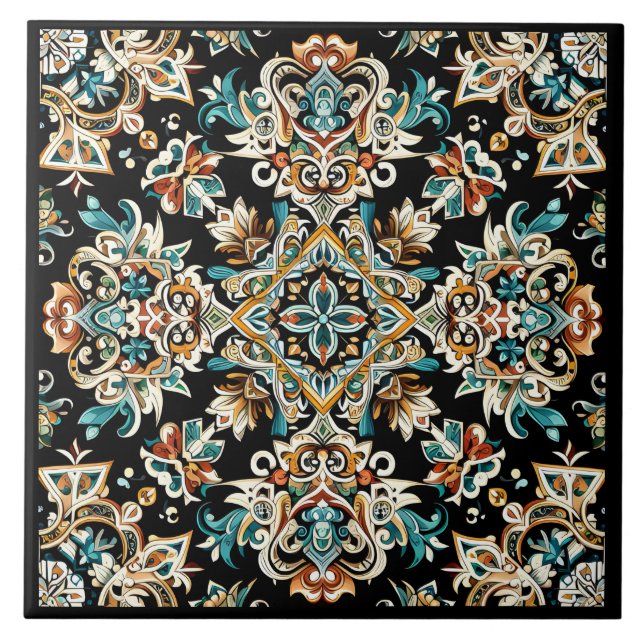 Sicilian pattern  tile (Front)