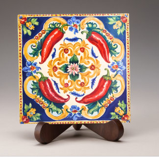 Sicilian Peppers Tile