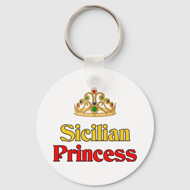 Sicilian Princess Key Ring (Front)