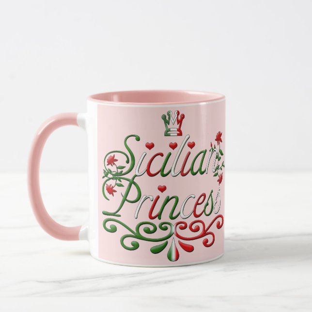 Sicilian Princess Mug (Left)