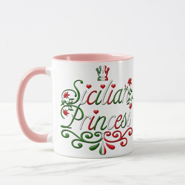 Sicilian Princess Mug (Left)